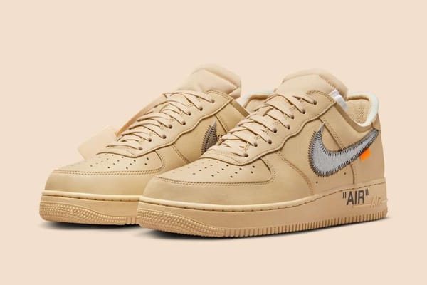 Virgil Abloh x Nike Air Force 1 Low "Sesame"