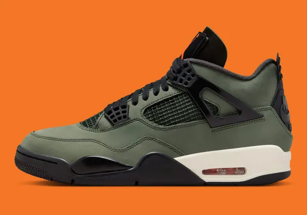 Official Images Of The UNDEFEATED x Air Jordan 4 : Releases on SNKRS on August 28th