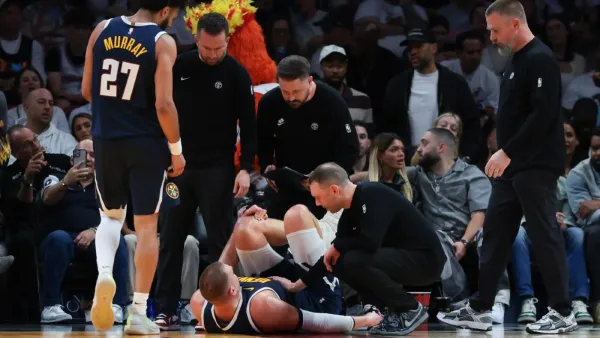 Nikola Jokić Injury: Nuggets Star Exits vs. Heat After Suffering Left Knee Injury