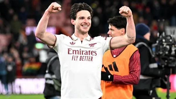 Arsenal Defeat Bournemouth 3-2 Behind Declan Rice Brace
