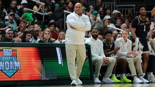 ACC Reprimands Notre Dame Coach Micah Shrewsberry After Confrontation With Official