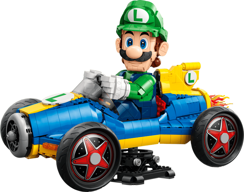 LEGO's Luigi & Mach 8 Mario Kart Set Is Built for the Adults Who Never Stopped Racing