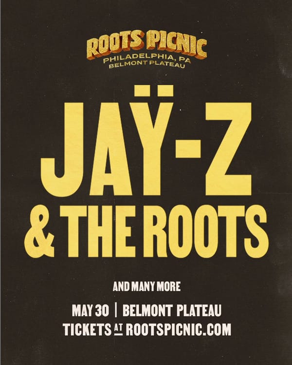 Jaÿ-Z to Headline the 2026 Roots Picnic with The Roots at Belmont Plateau