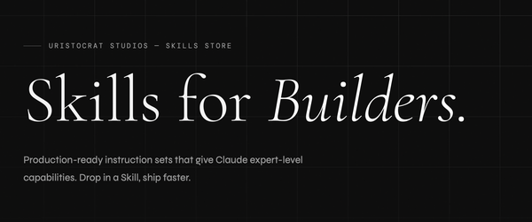 Uristocrat Studios Skills Store