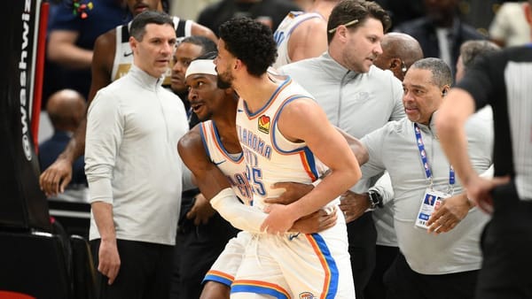 Four Ejected After Thunder-Wizards Altercation Spills Into Stands
