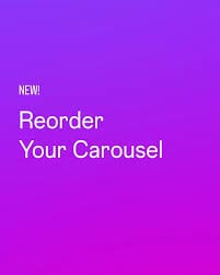 Instagram Now Lets Users Reorder Carousel Photos and Videos After Posting