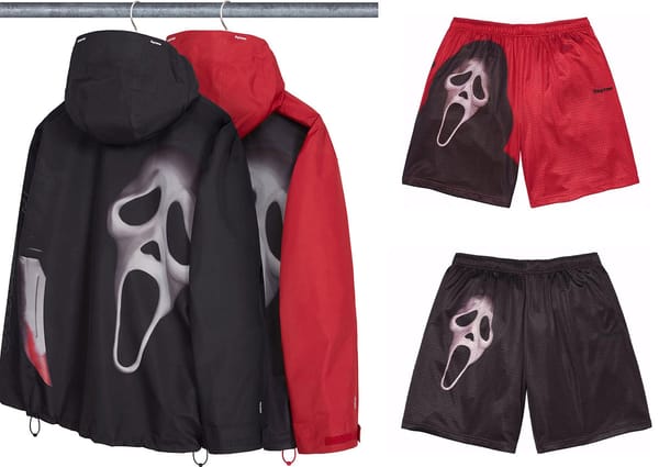 Supreme x Ghostface Collection: Release Details and Where to Buy