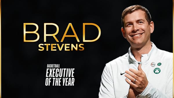 Brad Stevens wins second NBA Executive of the Year