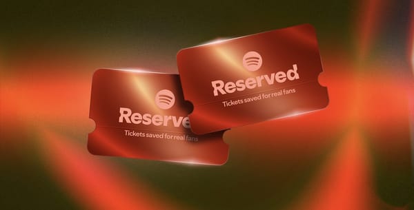 Spotify Launches Reserved, Holding Two Pre-Sale Concert Tickets for Premium Superfans