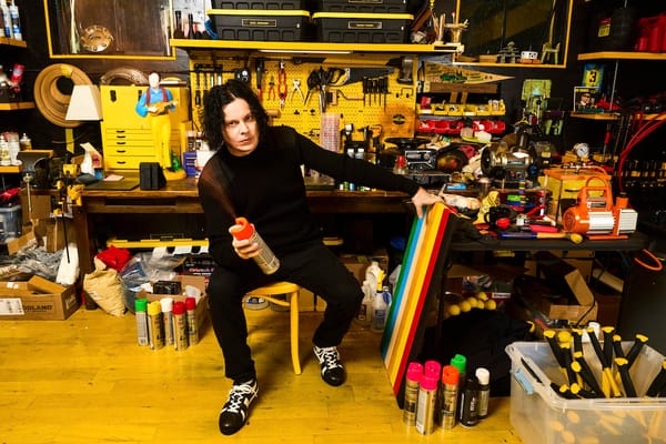 Jack White Opens First Art Exhibition at Damien Hirst's Newport Street Gallery May 29