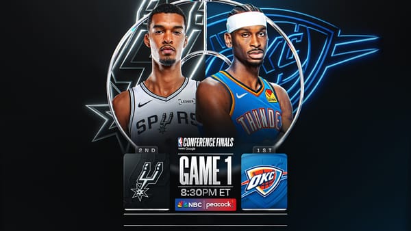 Oklahoma City Thunder Carry 8-0 Playoff Record Into Western Conference Finals Opener vs. Spurs