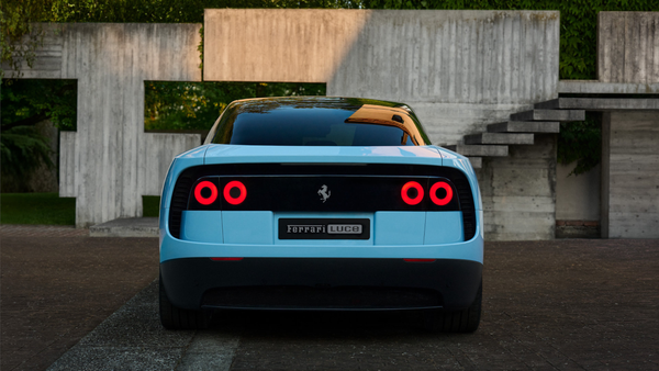 Ferrari Luce EV Draws Online Backlash and 8% Stock Drop After Jony Ive Reveal