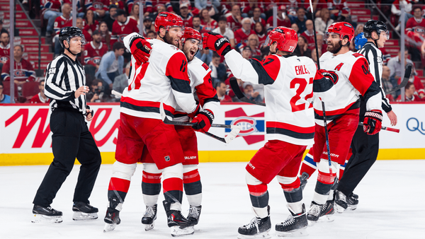 Andersen Sets Hurricanes Playoff Shutout Record in 4-0 Game 4 Win Over Canadiens