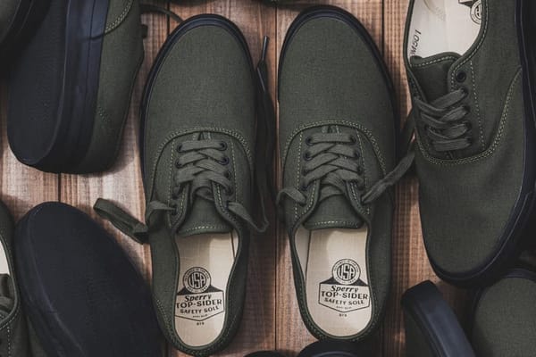 Beams Plus x Sperry MIL-CVO Drops May 5 Using Original 1940s US Navy Tooling