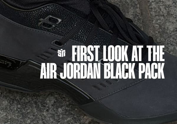 Air Jordan Black Pack featuring all-black AJ14 Low, AJ15, AJ16 and AJ17 Low