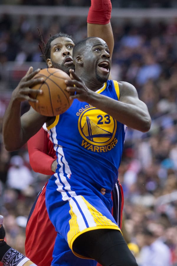 Golden State Warriors forward Draymond Green during a game