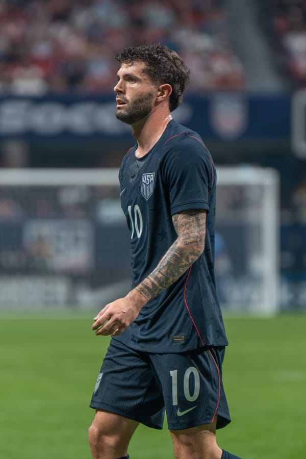 Christian Pulisic in a United States national team jersey