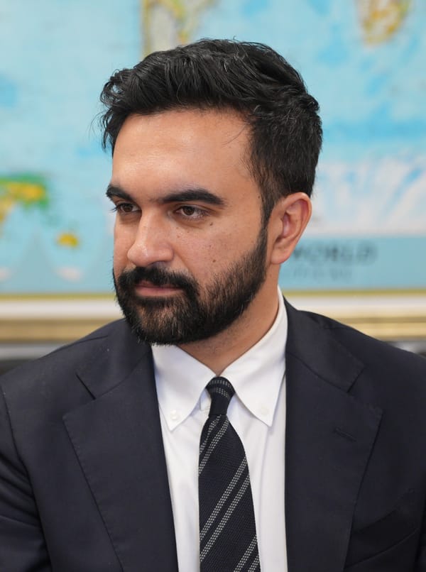 New York City Mayor Zohran Mamdani
