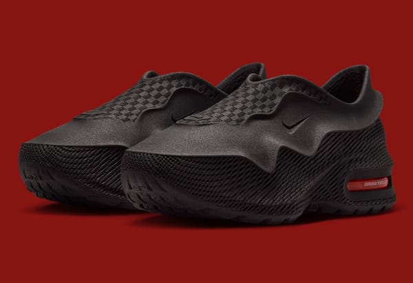 Nike Air Max 1000.2 Black Hyper Crimson 3D-printed sneaker