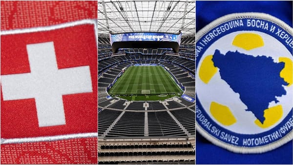 Switzerland Beats Bosnia 4-1 After Scoring Five Goals in 15 Minutes