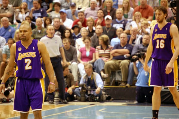 Pau Gasol during his NBA career