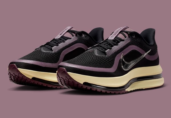 A Ma Maniere x Nike Pegasus Premium Black Burgundy Crush