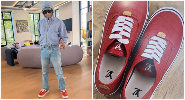 Pharrell's Louis Vuitton Combi Sneaker Draws Immediate Vans Authentic Comparisons