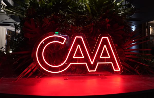 Creative Artists Agency (CAA) signage