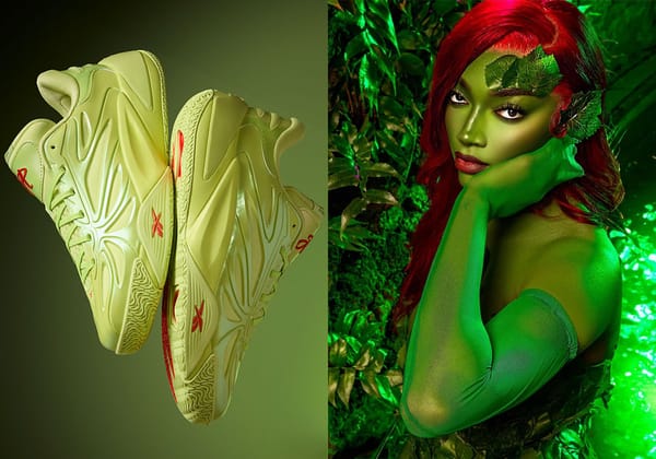 Reebok Angel Reese 1 'Poison Angel' in neon green with fire-red branding, releasing June 25, 2026