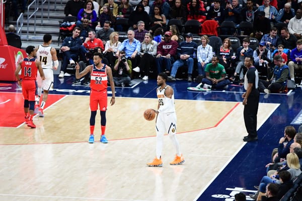 Malik Beasley during his NBA career with the Denver Nuggets