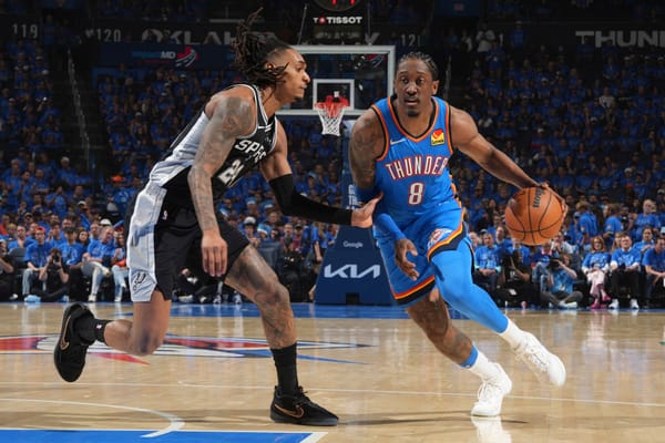 Victor Wembanyama and Shai Gilgeous-Alexander, Spurs vs Thunder, 2026 Western Conference Finals
