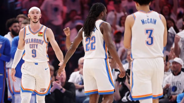 Oklahoma City Thunder and San Antonio Spurs in the Western Conference Finals