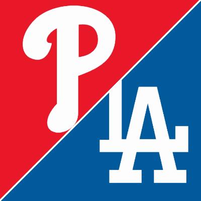 Phillies at Dodgers matchup graphic for May 31, 2026