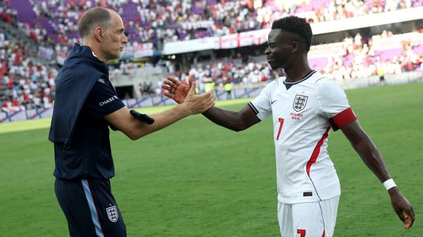 England and Croatia players ahead of their 2026 World Cup group-stage meeting