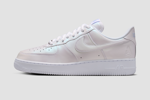 Ja Morant x Nike Air Force 1 Low "Pure" in White, Cobalt and Metallic Silver