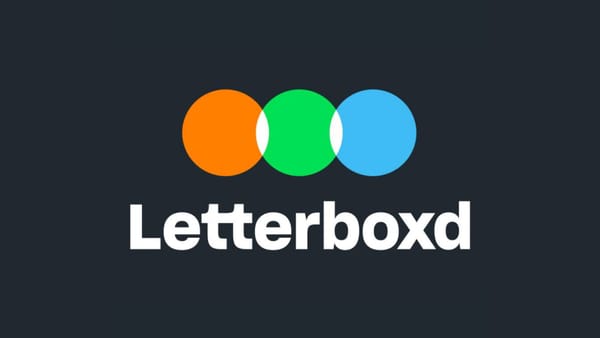 The Letterboxd logo on a black background