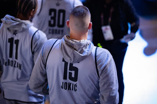 Nikola Jokić of the Denver Nuggets