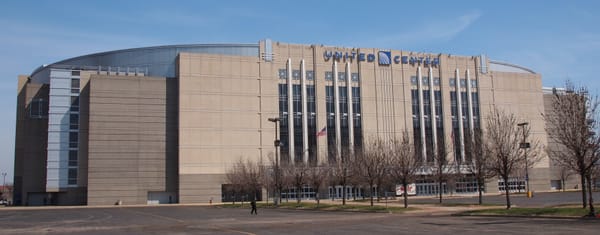 The United Center in Chicago, host of the 2026 WNBA All-Star Game.