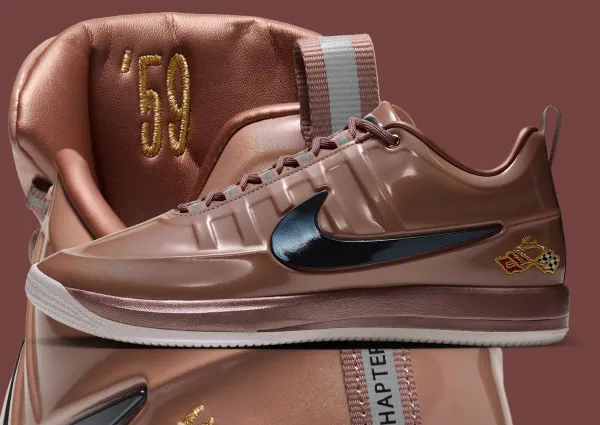Chevy x Nike Book 2 "Pretty Penny" in Metallic Red Bronze, style code IO9841-900