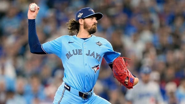 Right-hander Kevin Gausman, acquired by the Chicago Cubs from the Toronto Blue Jays at the 2026 trade deadline