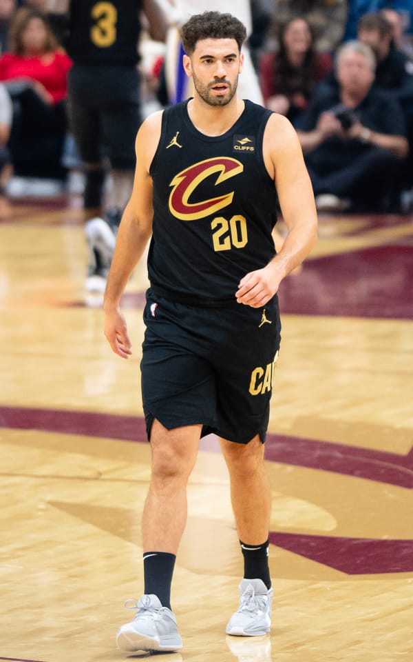 Georges Niang on the court during an NBA game in 2023