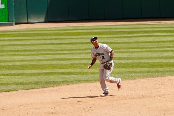 Luis Arraez in uniform at the plate
