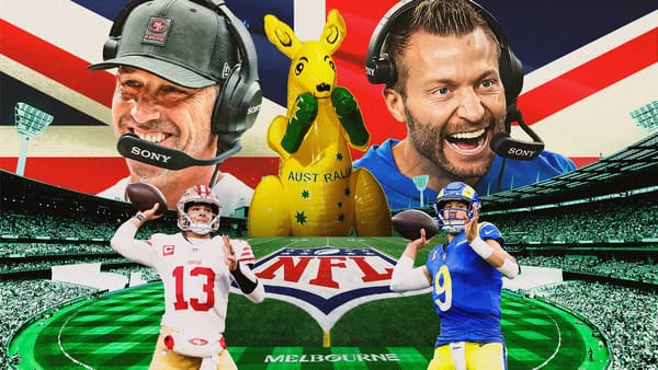 Rams and 49ers ahead of the NFL's first regular season game in Australia