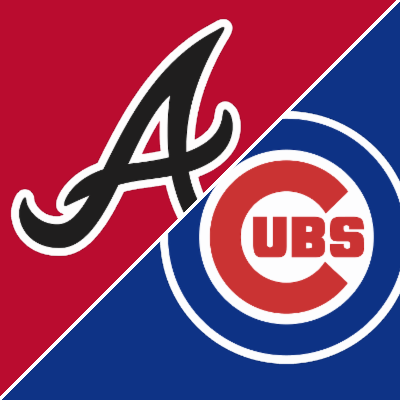 Atlanta Braves at Chicago Cubs matchup graphic