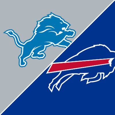 Detroit Lions vs Buffalo Bills Thursday Night Football matchup graphic