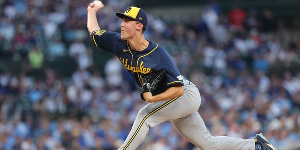 Los Angeles Dodgers and Milwaukee Brewers players during the 2026 NLCS