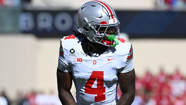 Ohio State wide receiver Jeremiah Smith