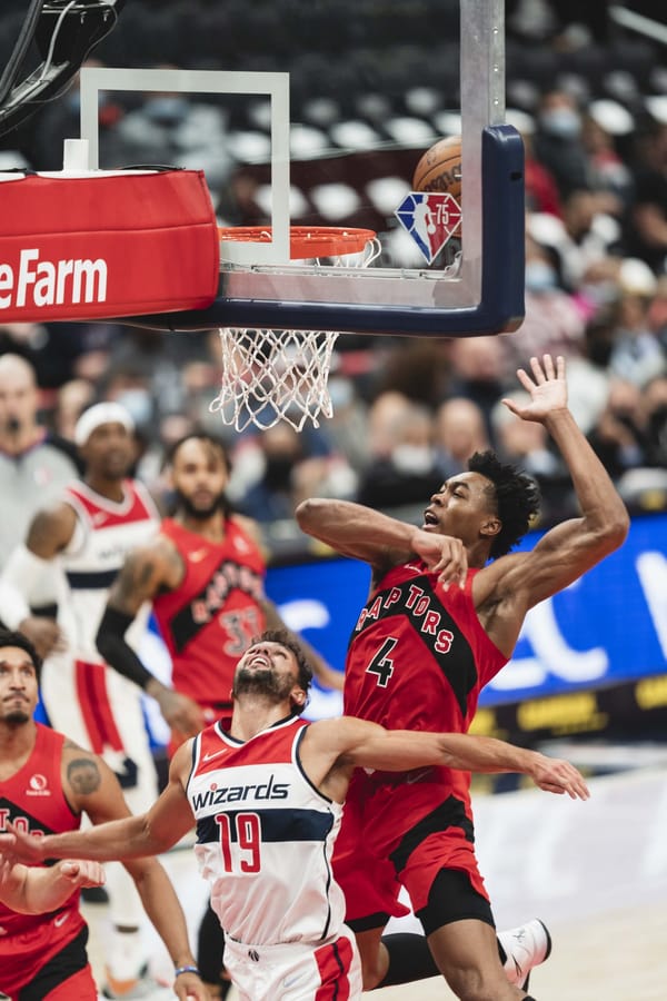 Toronto Raptors forward Scottie Barnes