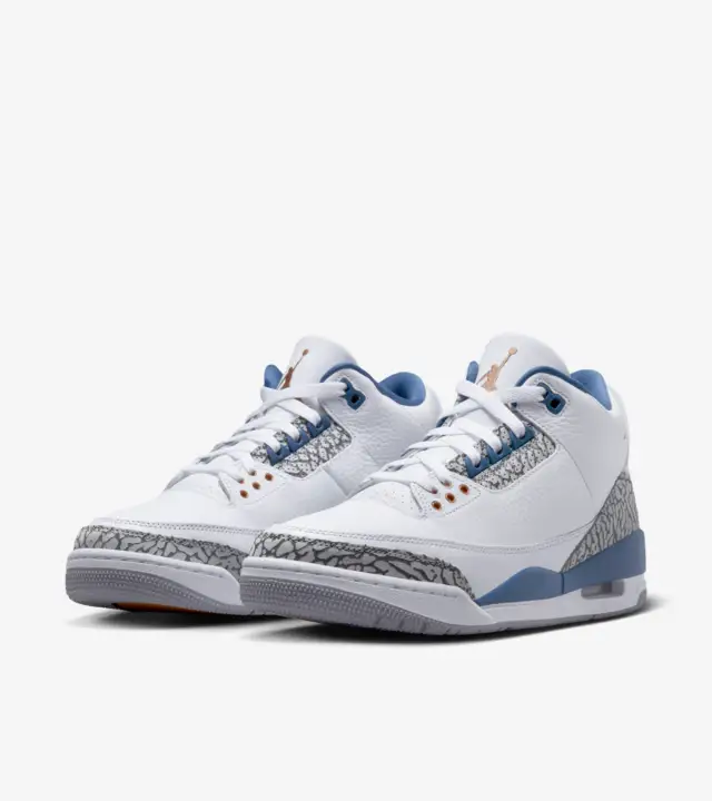 Nike Air Jordan 3 True Blue and Copper